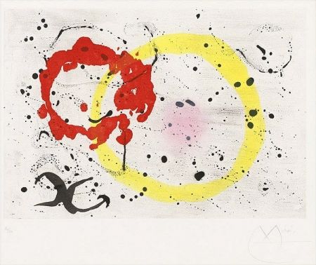 Aquatinte Miró - Fond Marin II (Seabed II), 1963