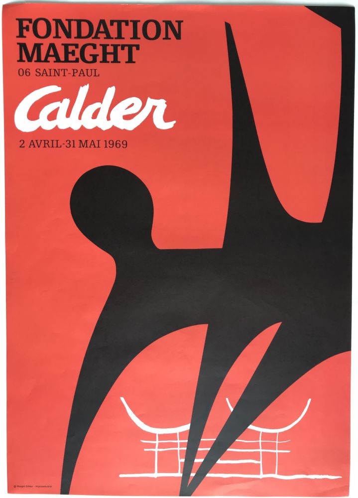 Affiche Calder - Fondation Maeght