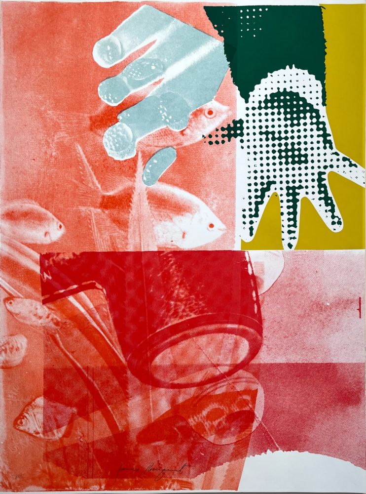 Sérigraphie Rosenquist - For Love