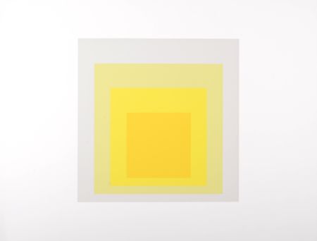 Sérigraphie Albers - Formulation Articulation #D, 1972