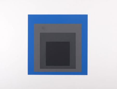 Sérigraphie Albers - Formulation Articulation #E, 1972