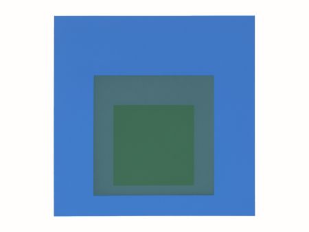 Sérigraphie Albers - Formulation : Articulation Portfolio II Folder 33, Left