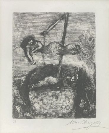 Gravure Chagall - Fortune and the Boy