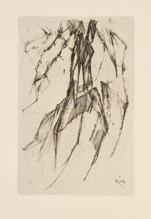 Gravure Kupka - Fountain