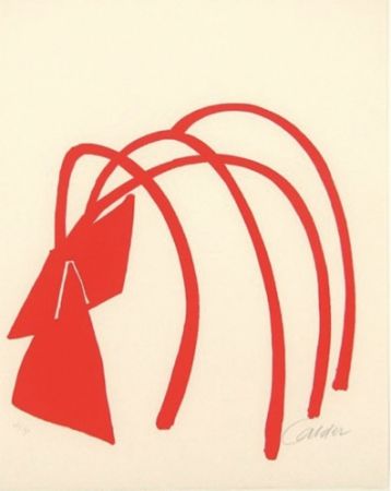 Lithographie Calder - Four Arches