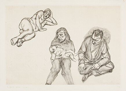 Gravure Freud - Four Figures (Vier Figuren)