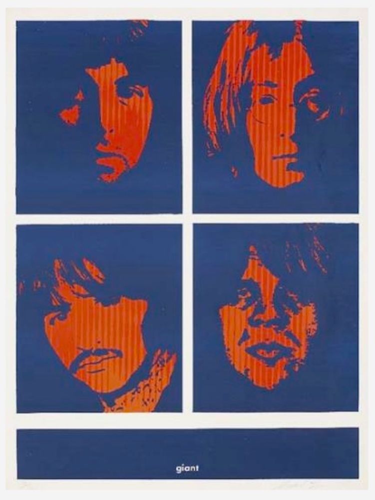 Sérigraphie Fairey - Four Giant Beatles