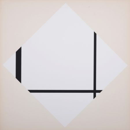 Sérigraphie Mondrian - Fox Trot A, 1927 (1967)