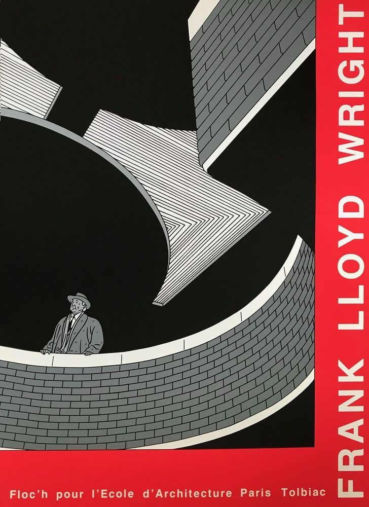 Sérigraphie Floch' - Franck LLoyd Wright