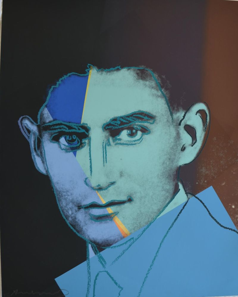 Sérigraphie Warhol - Franz Kafka TP