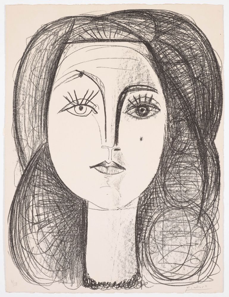 Lithographie Picasso - Françoise 1946 