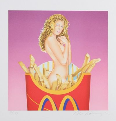 Lithographie Ramos - Fraulein French Fries