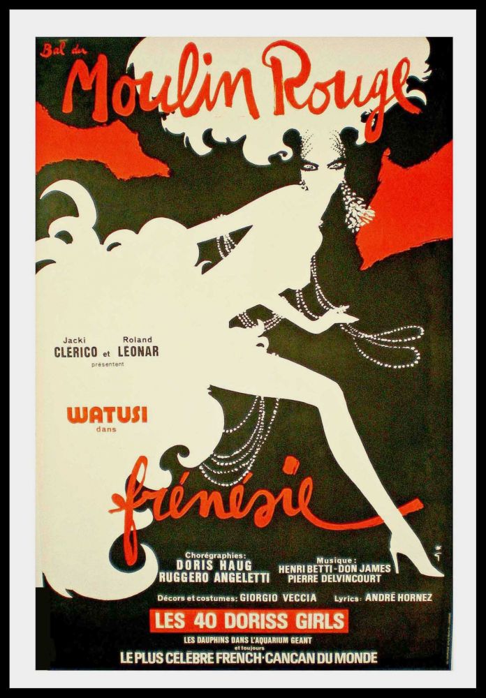 Affiche Gruau - FRENESIE