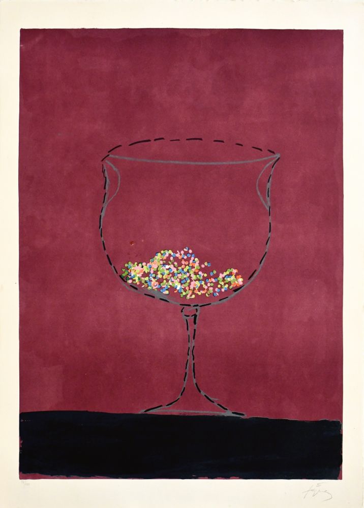 Lithographie Tàpies - Frègoli