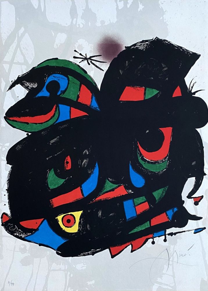 Lithographie Miró - Fundacion Barcelona