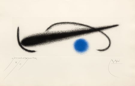 Gravure Miró - Fusées-Nous avons