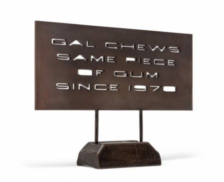 Multiple Ruscha - Gal Chews Same Piece of Gum