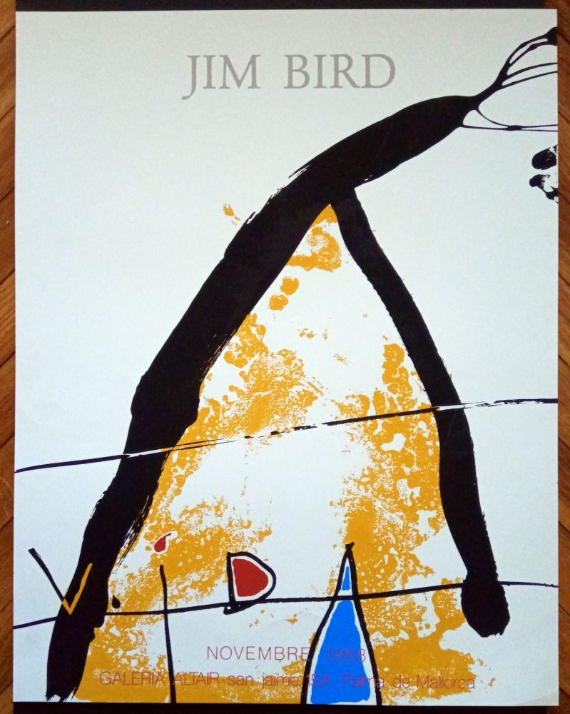 Affiche Bird - Galeria Altair 1983