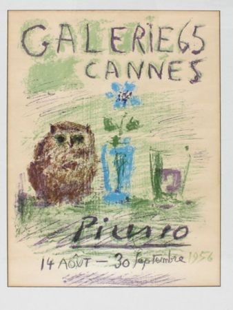Lithographie Picasso - GALERIE 65 CANNES