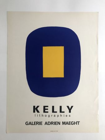 Affiche Kelly - Galerie Adrien Maeght / Lithographies