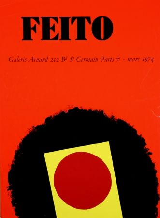 Sérigraphie Feito - Galerie Arnaud 