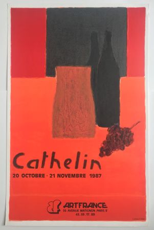 Affiche Cathelin - Galerie ArtFrance