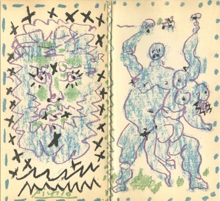 Lithographie Picasso - Galerie Berggruen, Dessins d'un demi-siècle