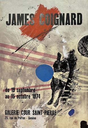 Affiche Coignard - Galerie Cour Saint-Pierre