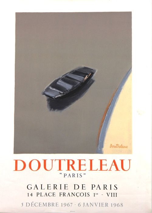 Lithographie Doutreleau - Galerie de Paris