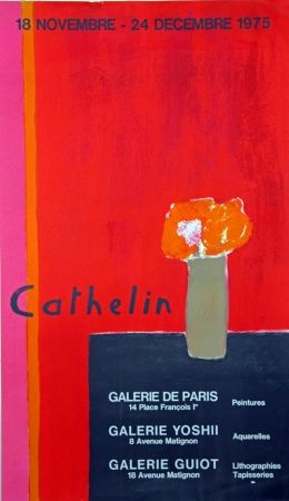 Lithographie Cathelin - Galerie de Paris