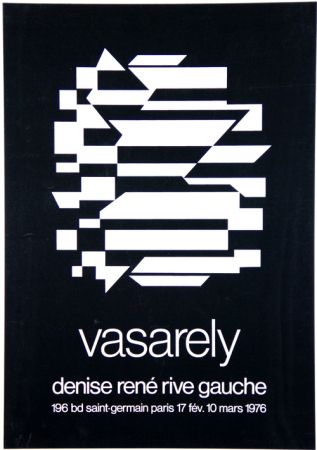 Sérigraphie Vasarely - Galerie Denise Rene