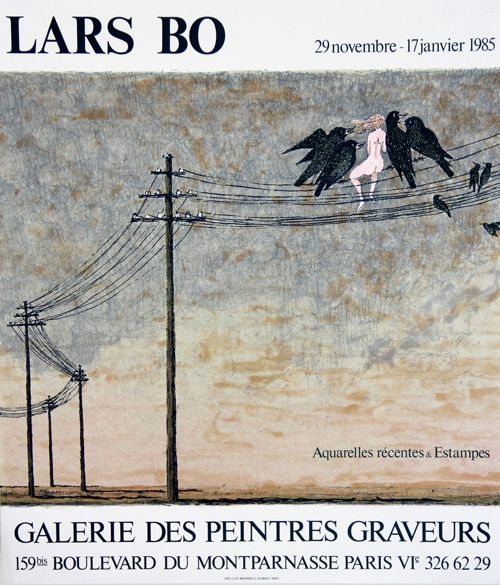 Lithographie Bo - Galerie des Peintres Graveurs