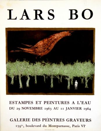 Lithographie Bo - Galerie des Peintres Graveurs 