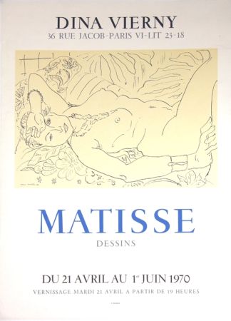 Lithographie Matisse - Galerie Dina Vierny