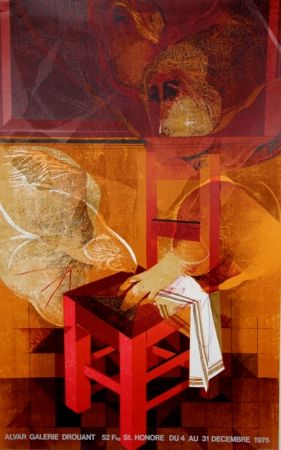 Lithographie Alvar - Galerie Drouant