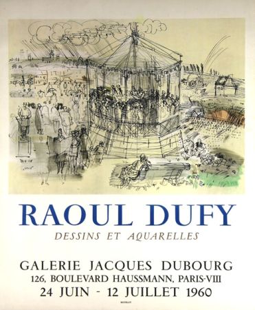 Lithographie Dufy - Galerie Jacques Dubourg 