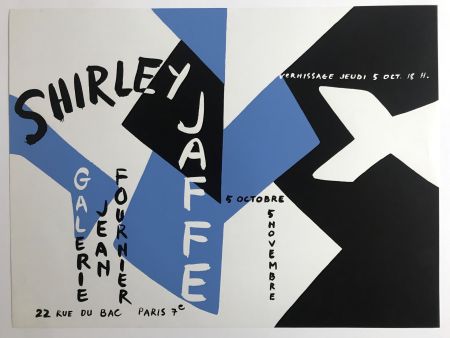 Sérigraphie Jaffe - Galerie Jean Fournier