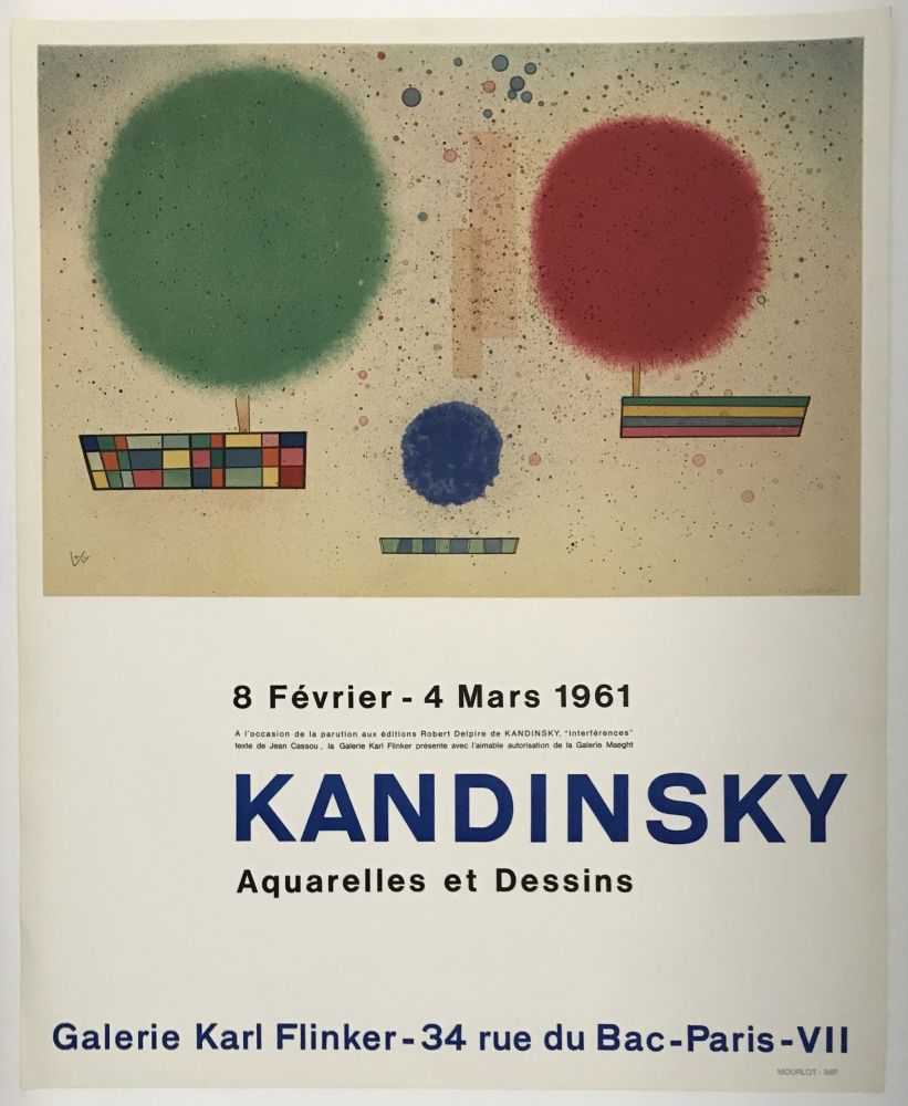 Lithographie Kandinsky - Galerie Karl Flinker
