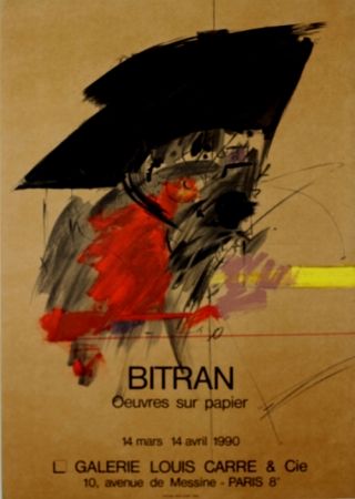 Lithographie Bitran - Galerie Louis Carre
