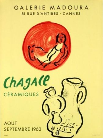 Lithographie Chagall - GALERIE MADOURA