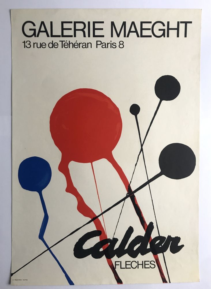 Affiche Calder - Galerie Maeght