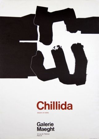 Affiche Chillida - Galerie Maeght