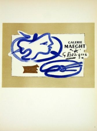 Lithographie Braque - Galerie Maeght