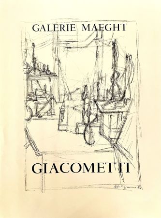 Affiche Giacometti - Galerie Maeght