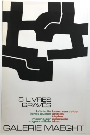 Affiche Chillida - Galerie Maeght