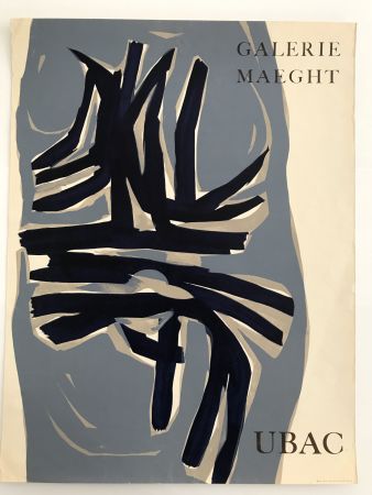 Affiche Ubac - Galerie Maeght