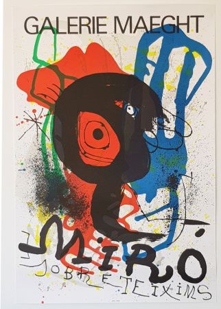 Lithographie Miró - Galerie Maeght