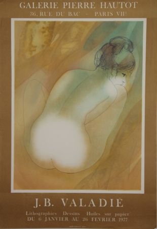 Lithographie Valadie - Galerie Pierre Hautot