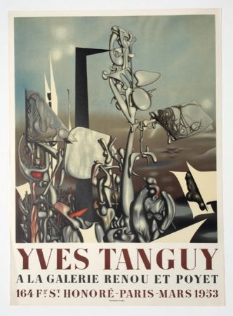 Lithographie Tanguy - Galerie Renou et Poyet