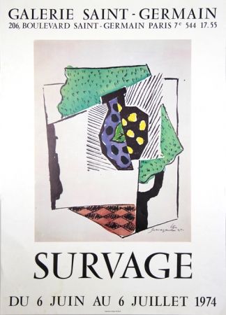 Affiche Survage - Galerie St Germain